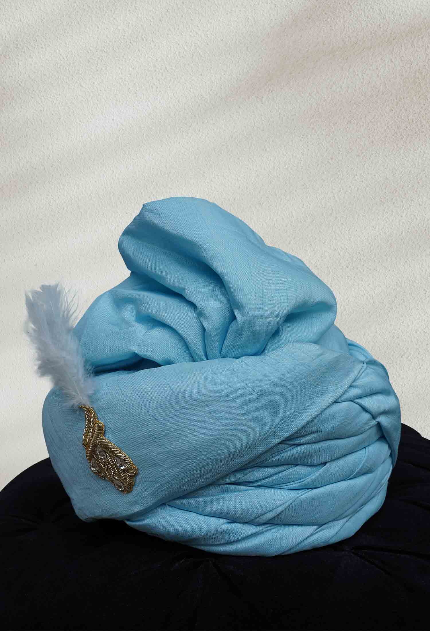 Sky Blue Turban