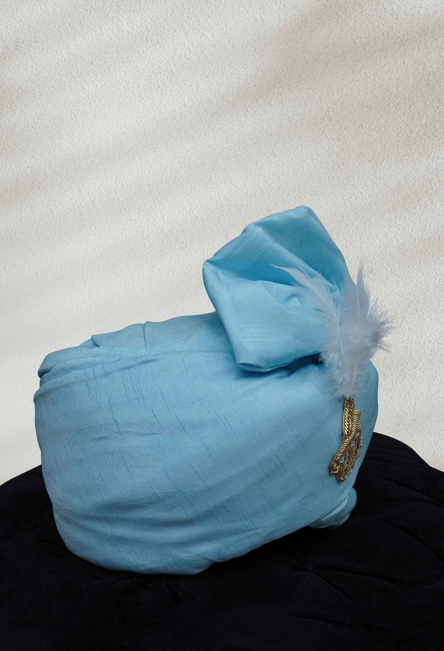 Sky Blue Turban