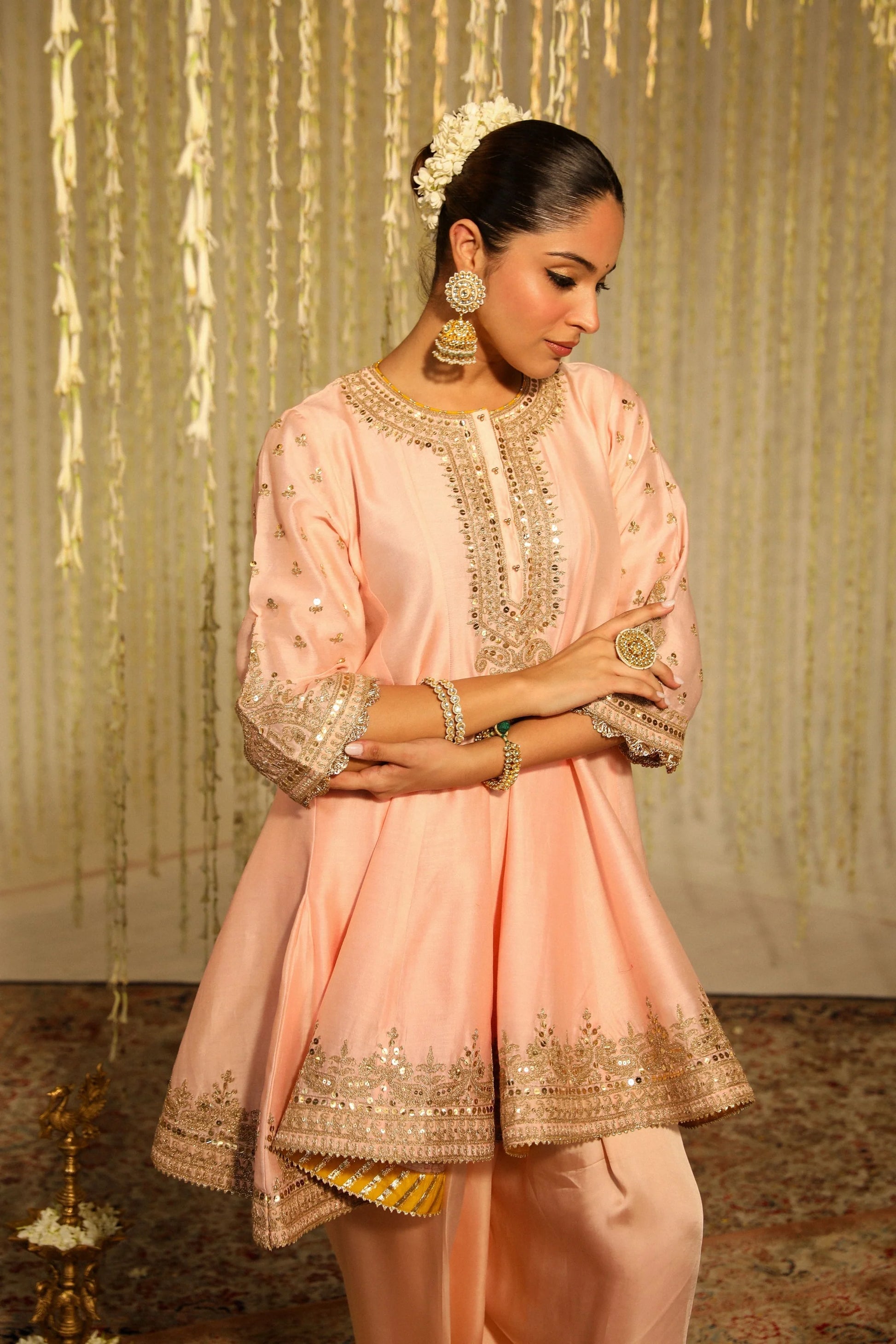 Warizah Mustard Salwar Set