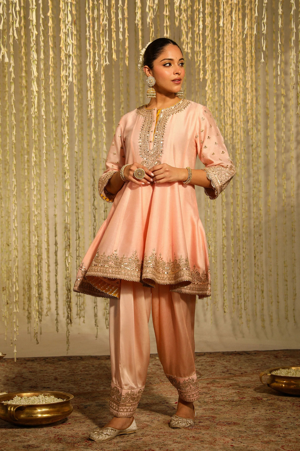 Warizah Mustard Salwar Set
