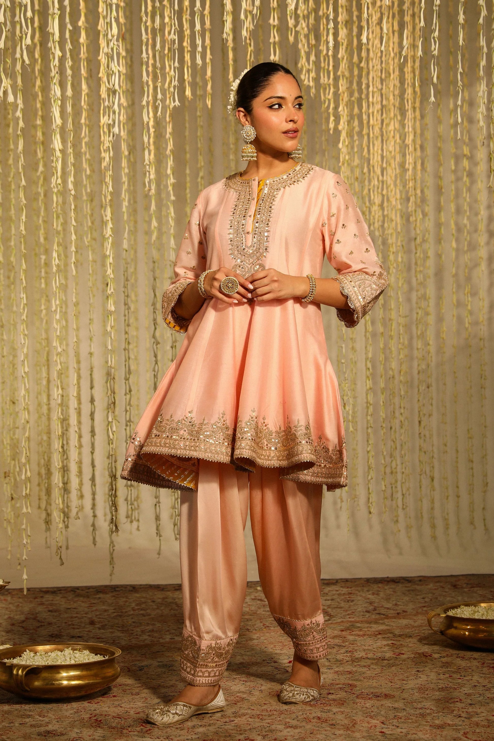 Warizah Mustard Salwar Set