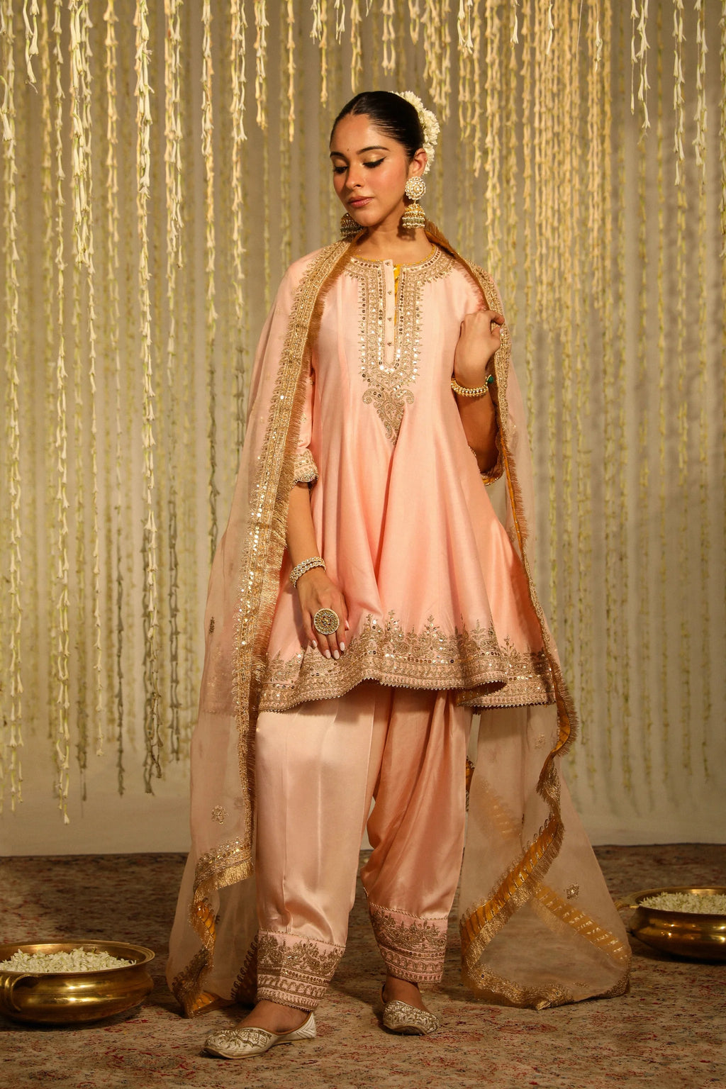 Warizah Mustard Salwar Set