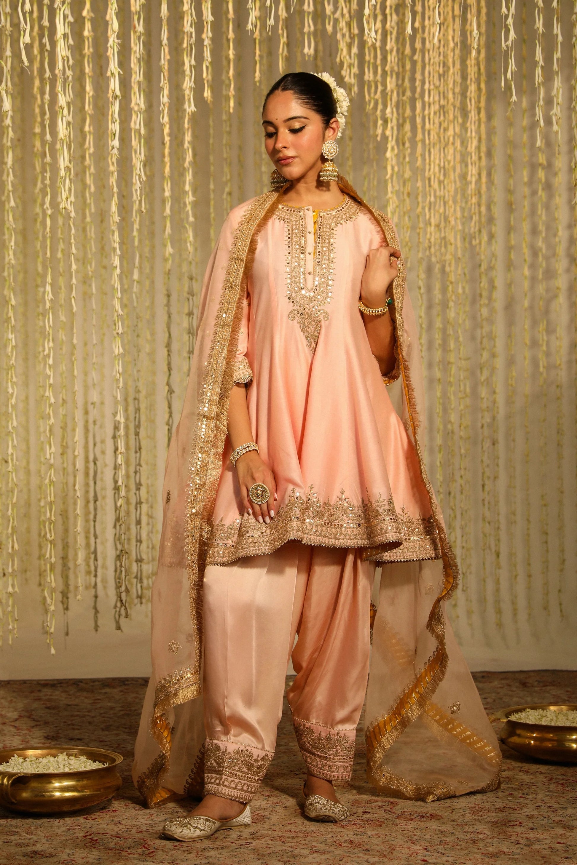 Warizah Mustard Salwar Set