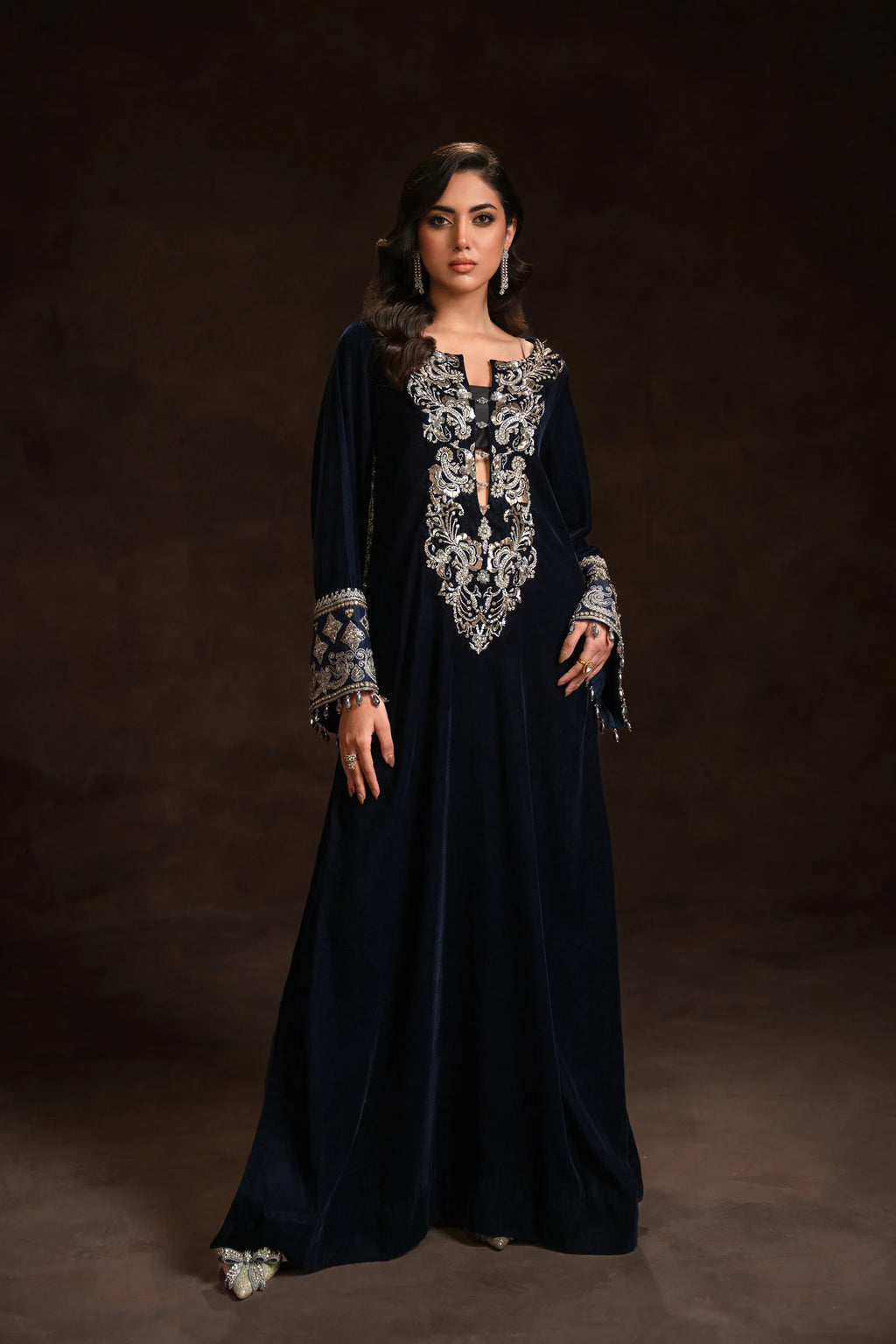 Statement Navy Kaftan