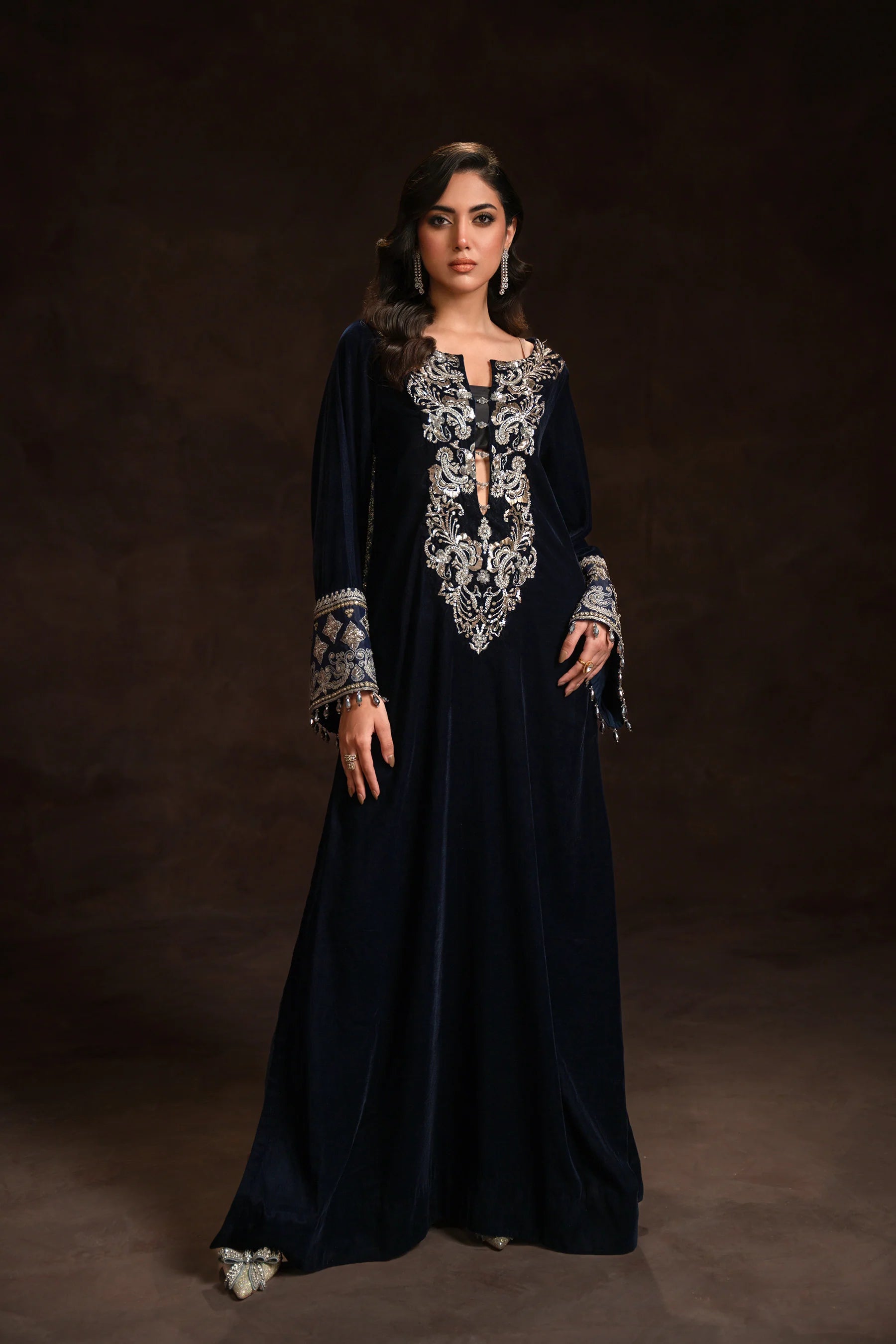 Statement Navy Kaftan