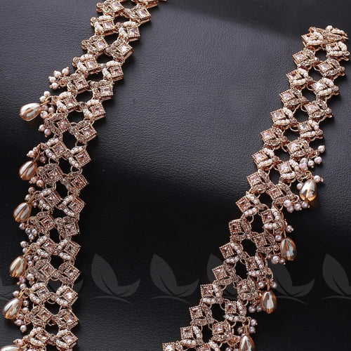 Burro's-tail Long Malla Necklace