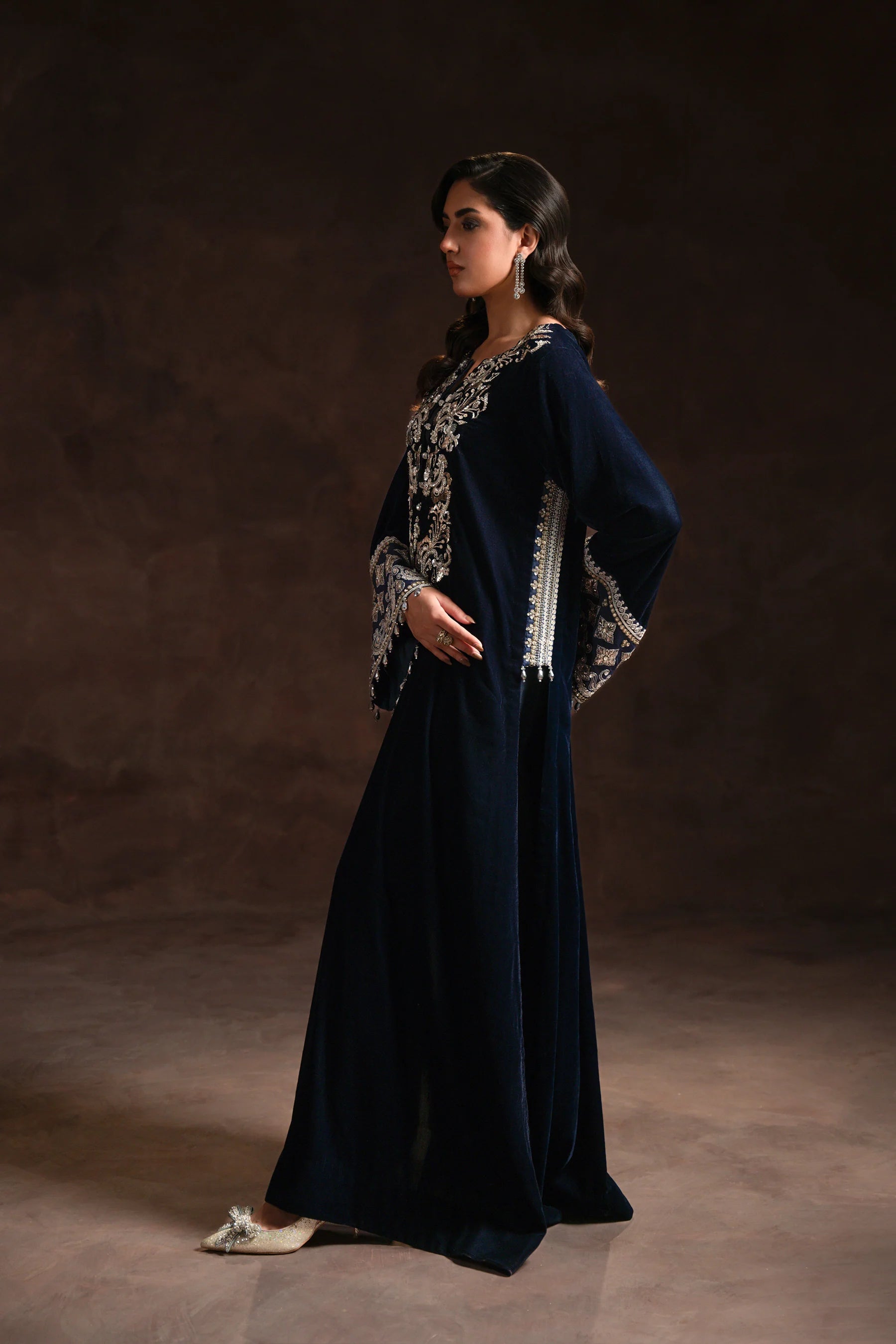 Statement Navy Kaftan