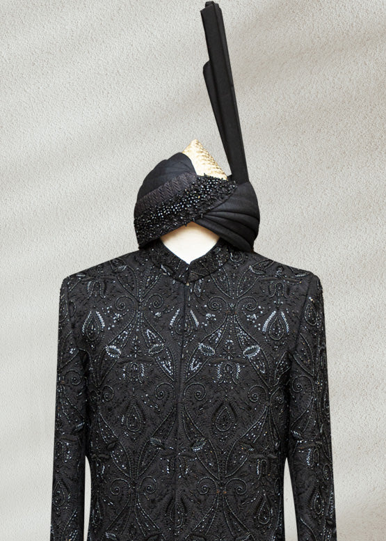 Sherwani  Black