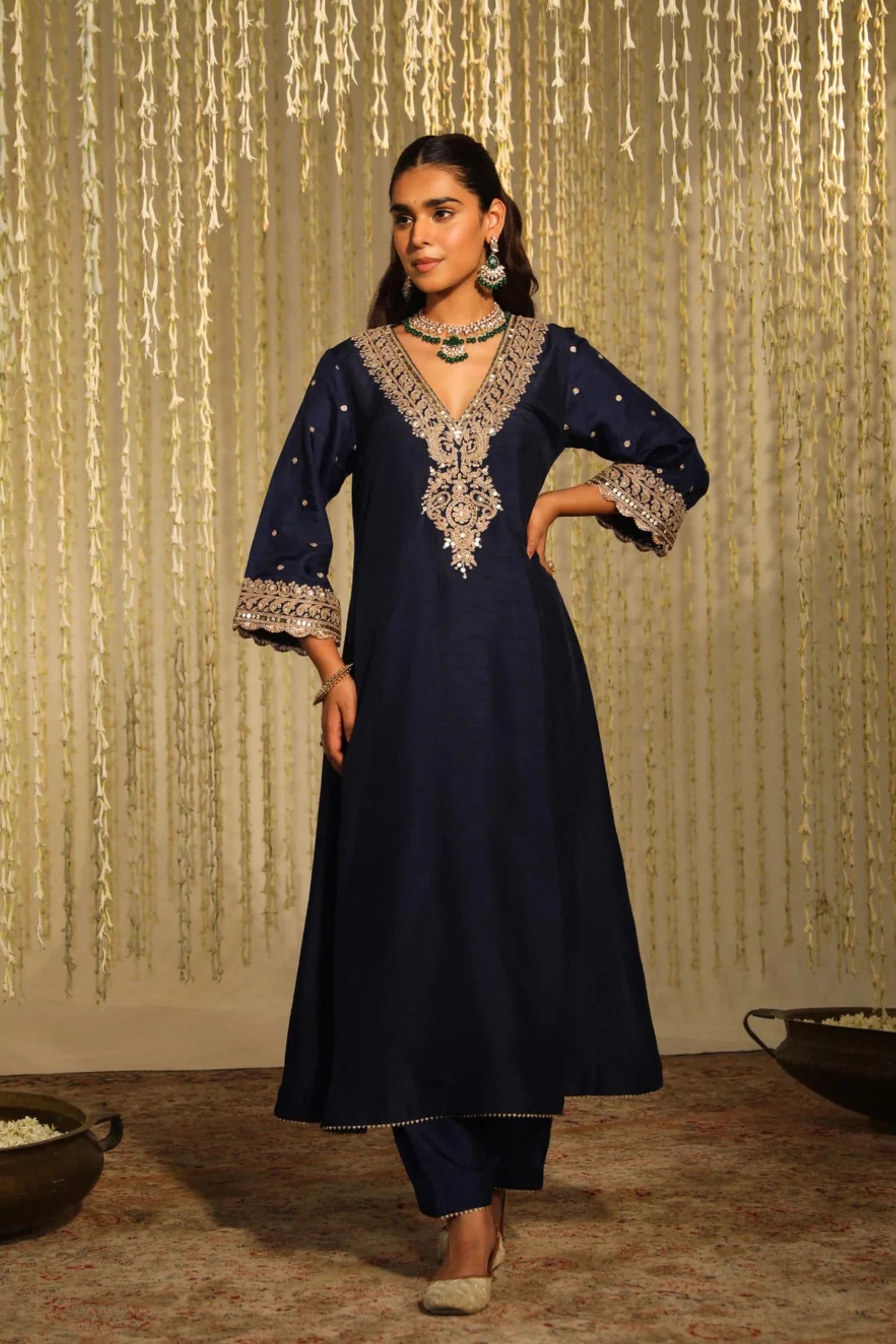 Mysha Blue Salwar Set