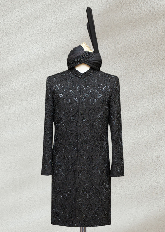 Sherwani  Black