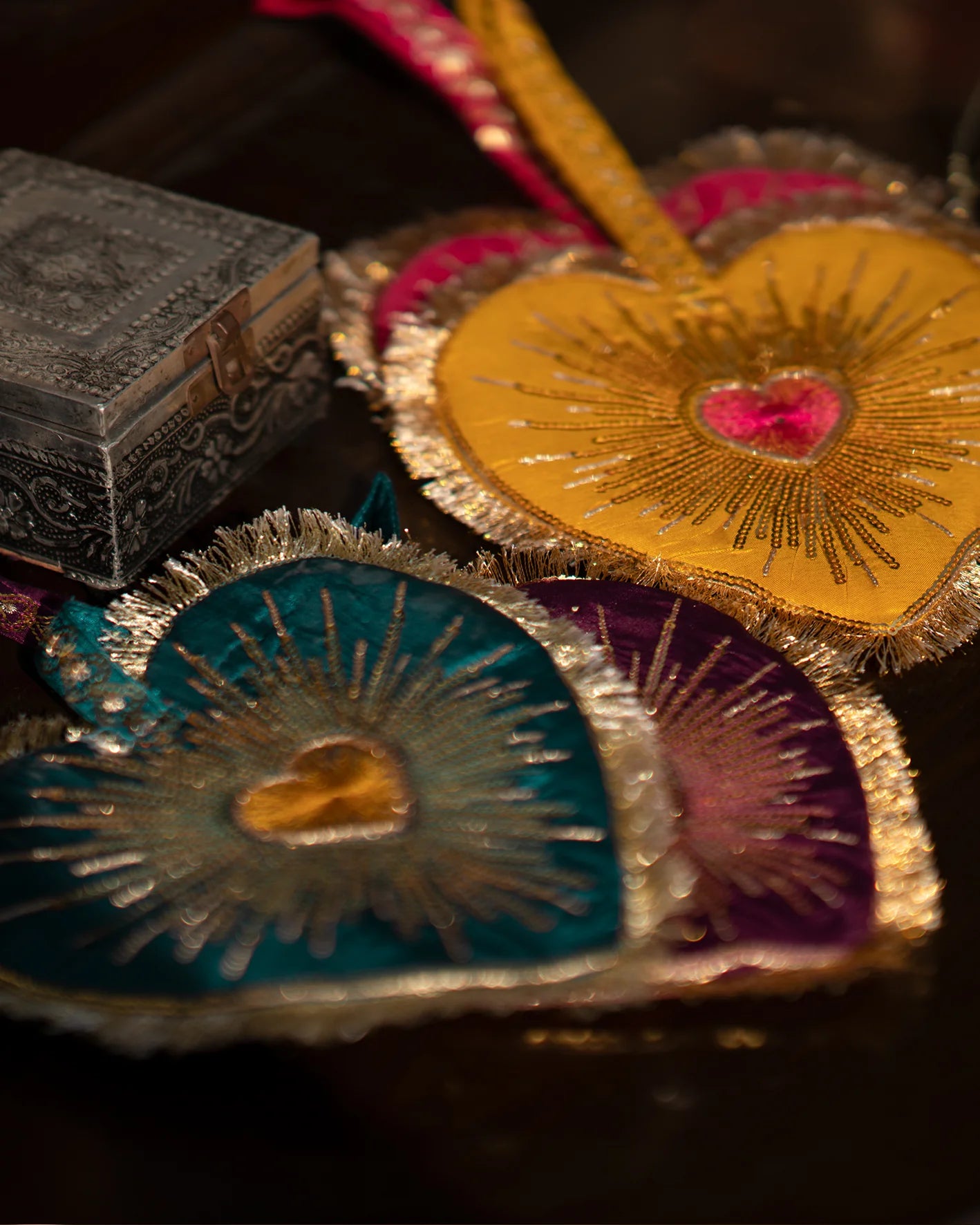Dil-Bahar Potli - Teal
