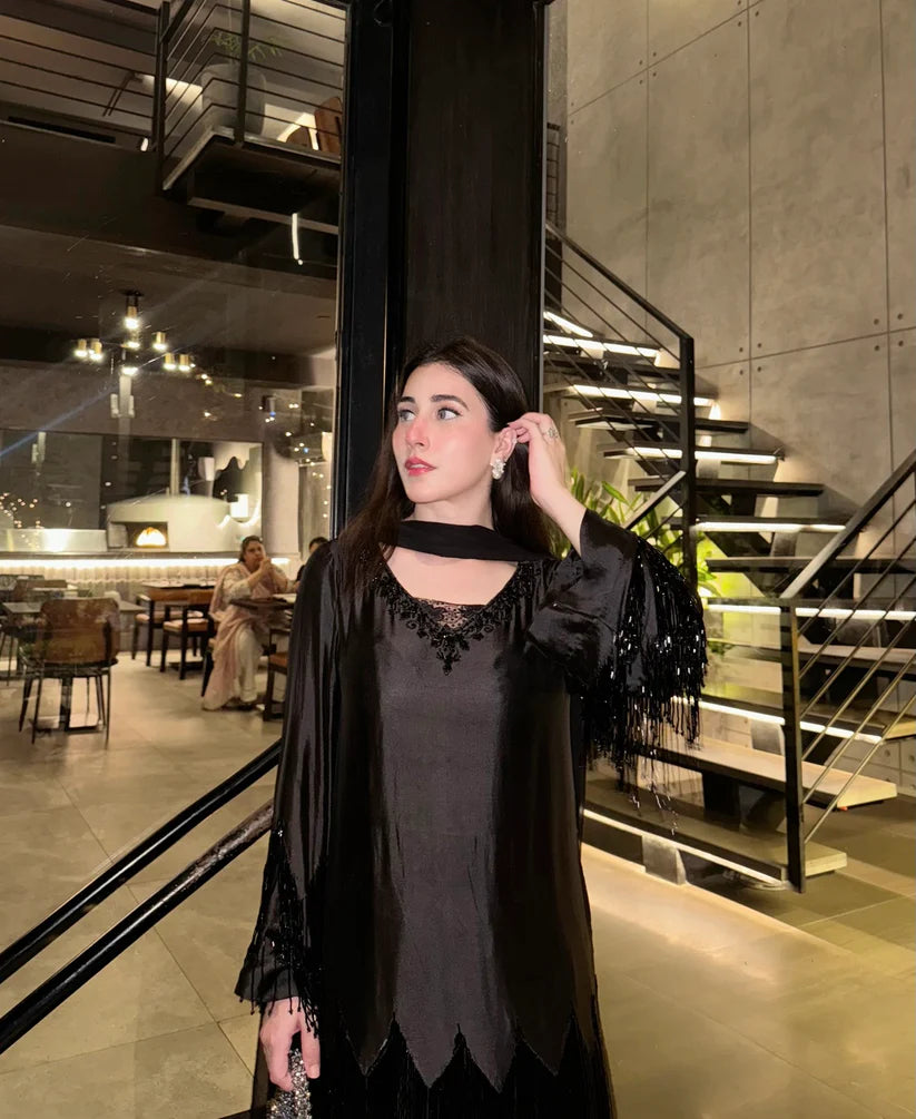 Fringes Shalwar Set
