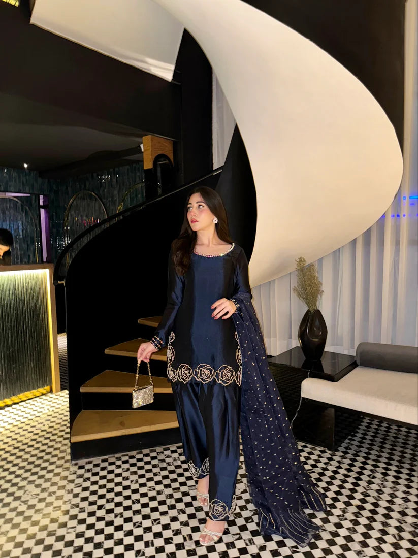 Rose Shalwar Set