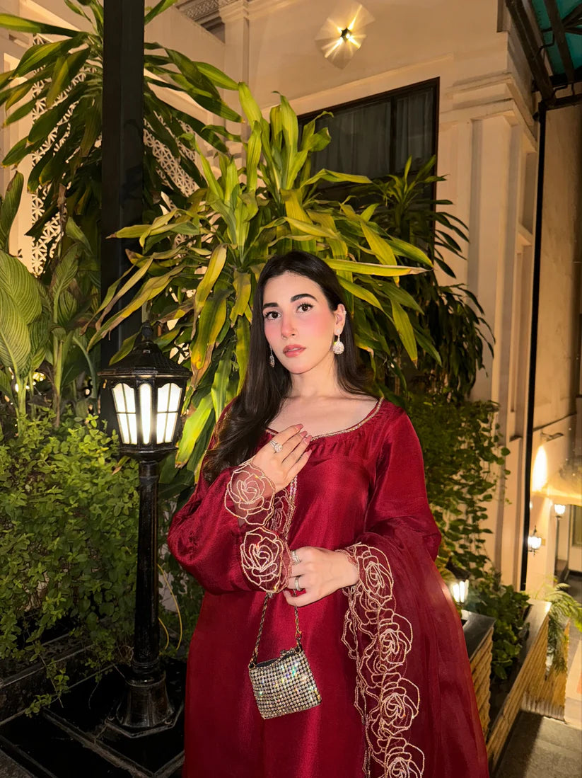 Rose Shalwar Set
