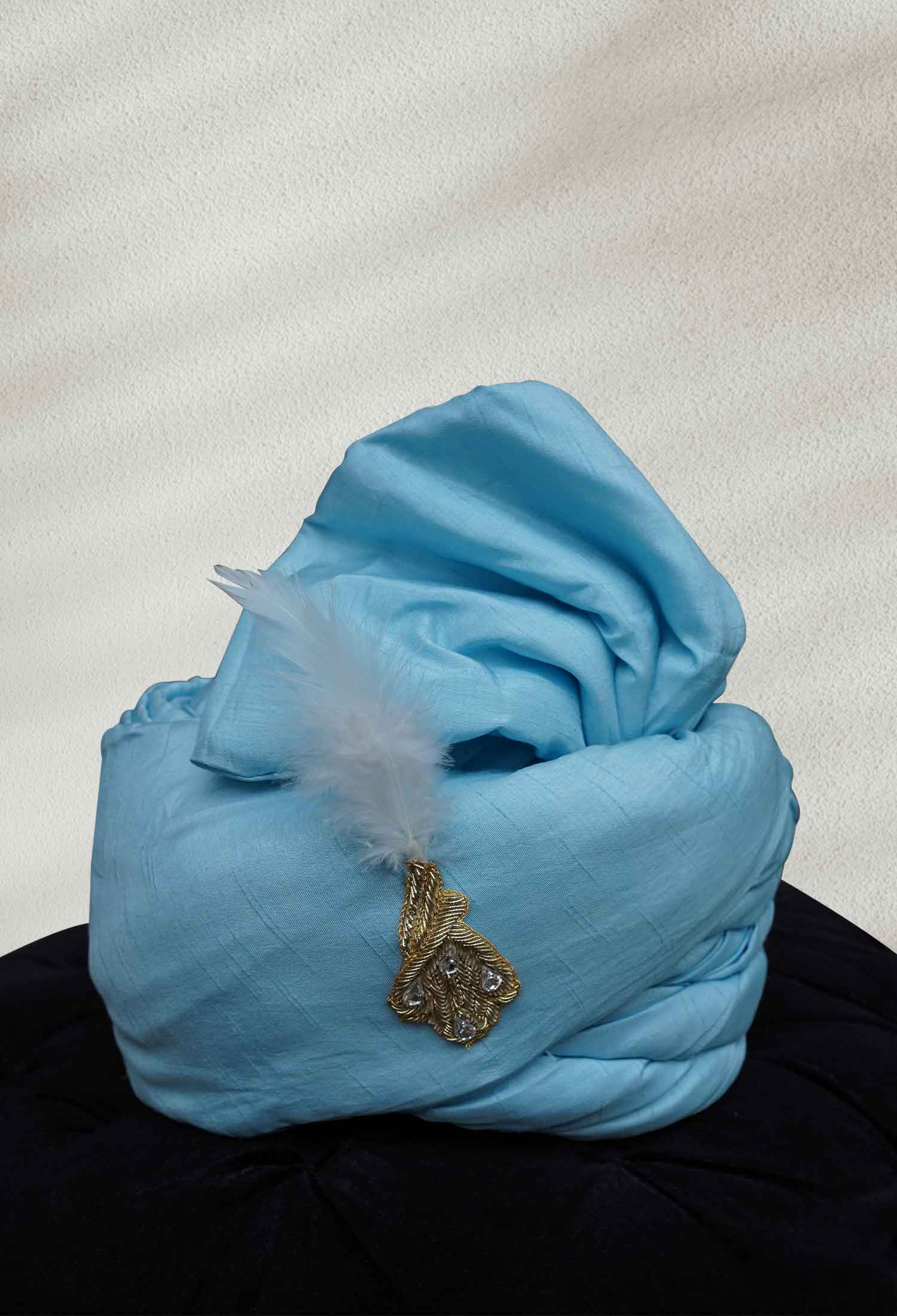 Sky Blue Turban