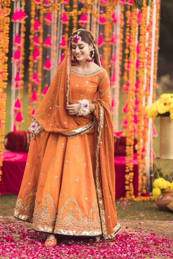 Orange Pishwas
