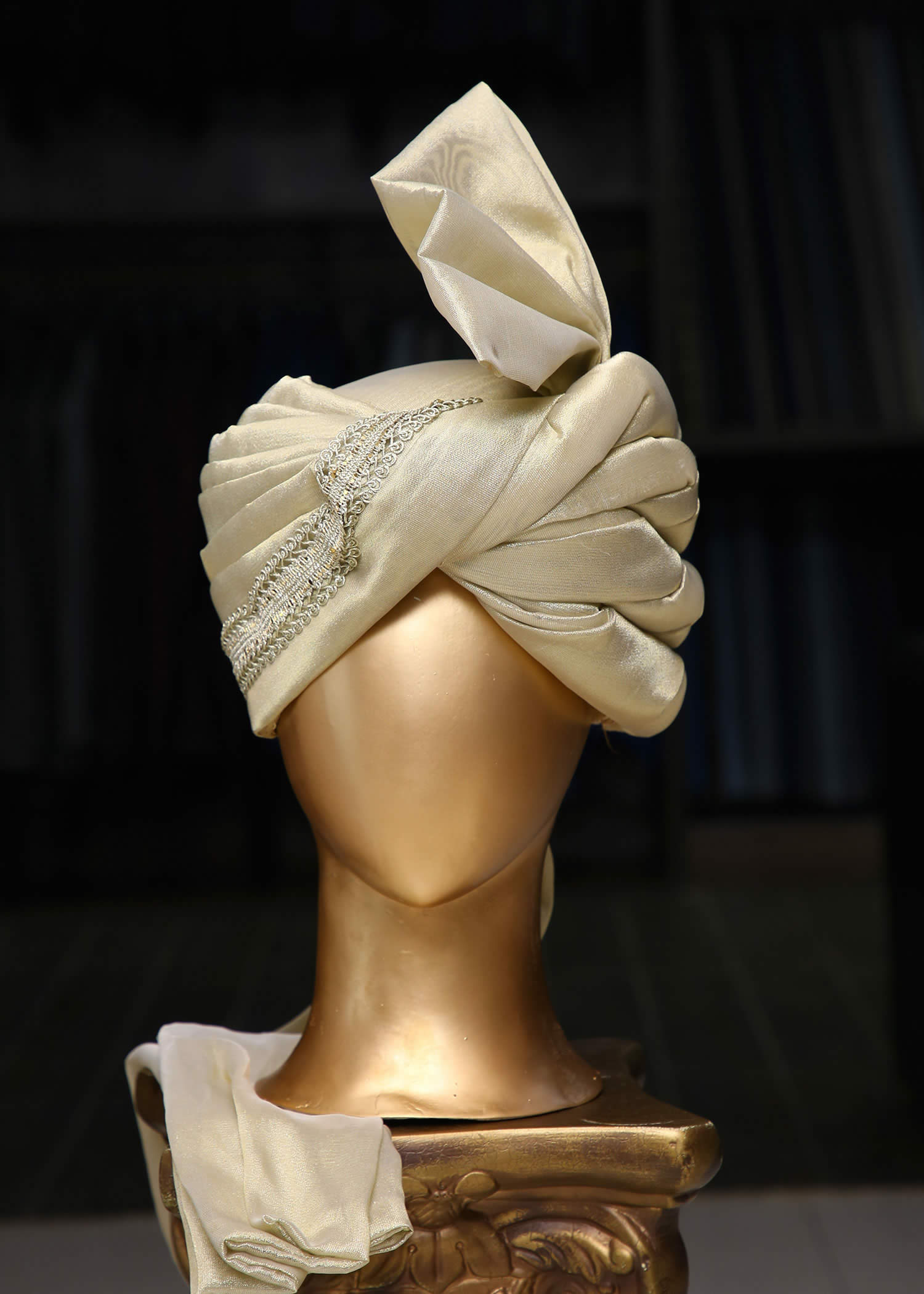 Plain Golden Turban