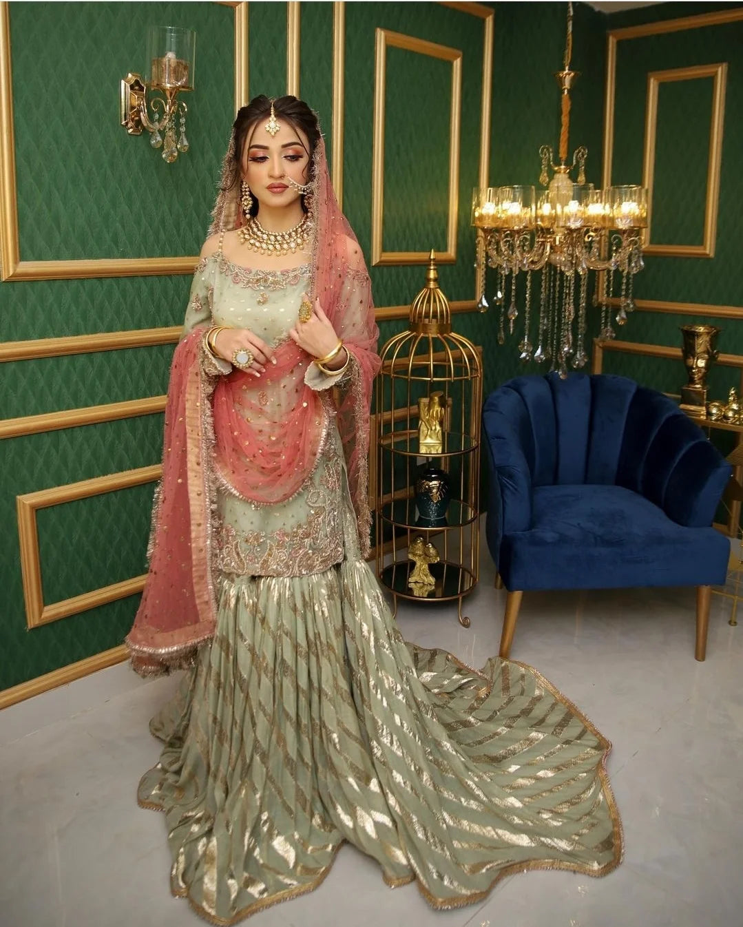 Gharara Dress for Nikah