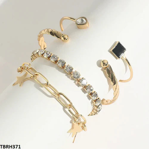 Square/Tear/Star Bracelet Set