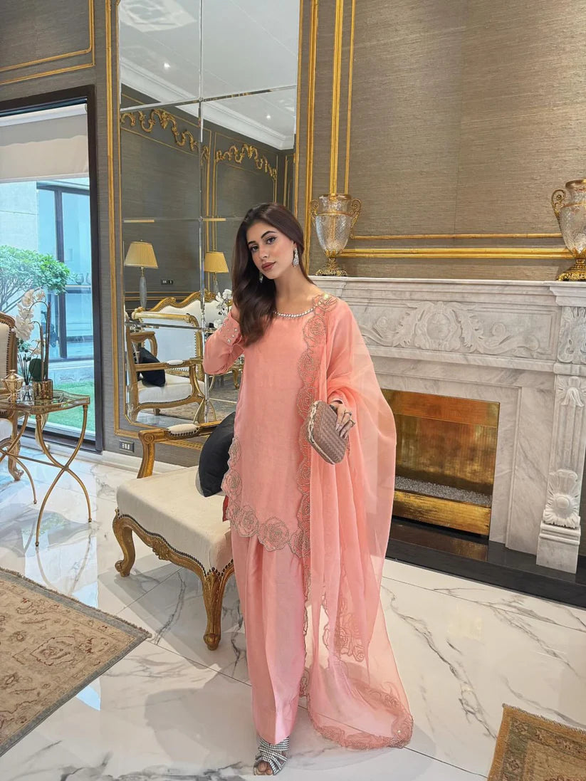 Rose Shalwar Set