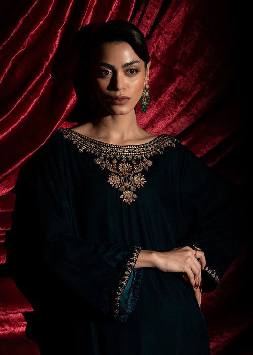 1424 Velvet Long Shirt