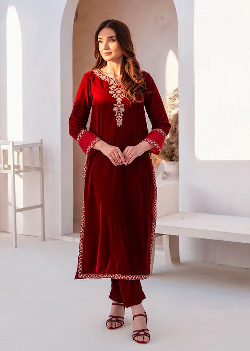 KLX-01255 ST Velvet 2-pc