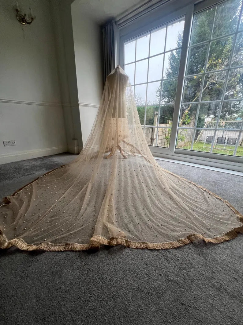 Wedding Veil - gold