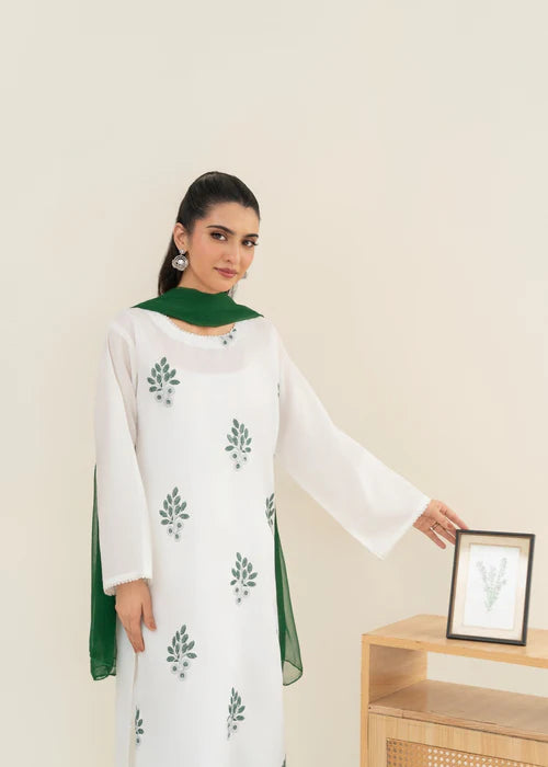 NATIONAL EMBROIDERED 3PCS